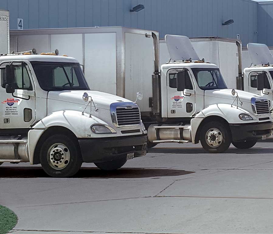 Image: Interstate Freight Carriers, Trucking Fleet